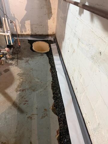 Sump Pump System Installation