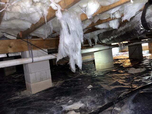 Hanging Insulation