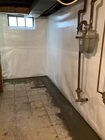 Walls Wrapped in CleanSpace