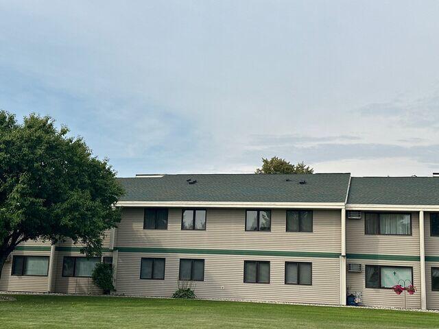 Surveying the entire property for roof damages due to recent storms