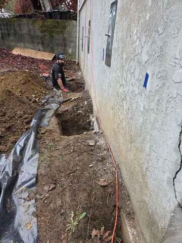 Push Pier Installation