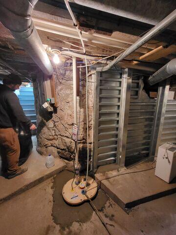 SuperSump and EverBrace Installation Completed