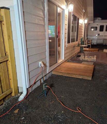 Before Installing Push Piers On Back Side of Homes Foundation