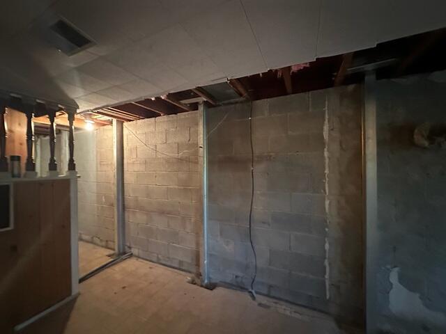 PowerBrace Wall Stabilization System Installation in Progress