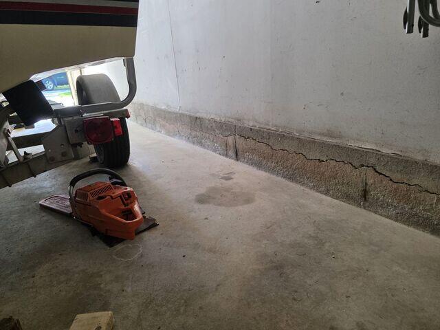 Interior Foundation Wall Crack