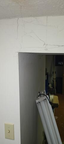 Severe Cracking of Interior Wall