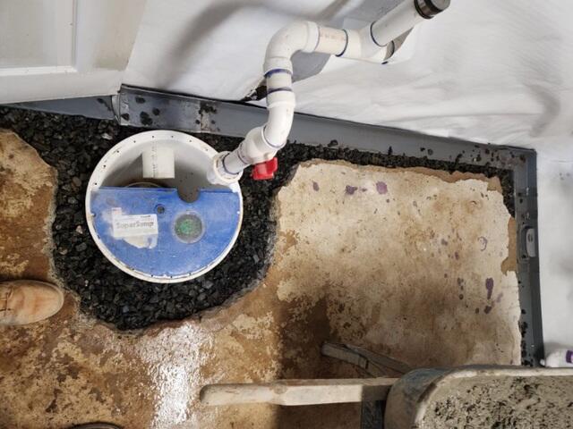 Sump Pump Installation