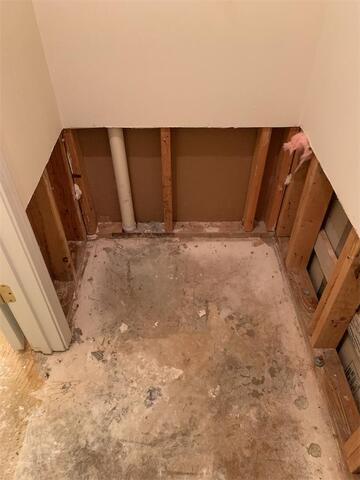 Flood Mitigation and Drywall Removal