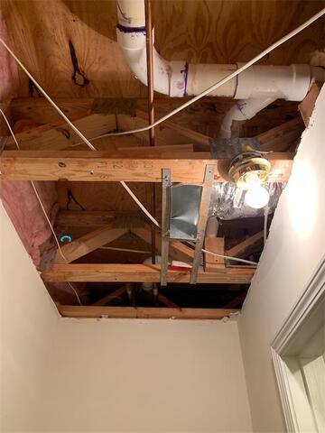 Ceiling Water Damage Restoration