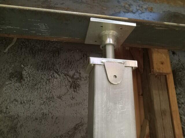Under beam bracket