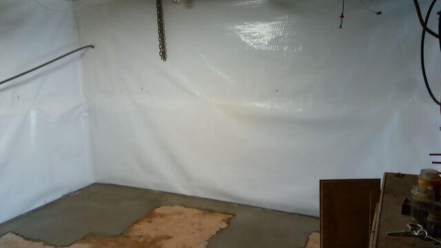 Our crew installed CleanSpace, a thick poly liner that protects the basement floor from water seepage. We also installed Push Piers, galvanized steel piers that are hydraulically inserted into competent soil to transfer the weight of the structure, helping to stabilize the foundation and, in many...