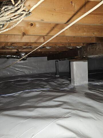 Crawl Space Waterproofing