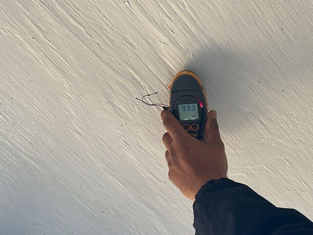 Moisture Meter Indicated Severe Moisture Issues