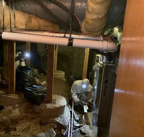 Cleaning Out The Crawl Space