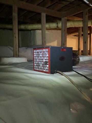 SaniDry Sedona Dehumidifier