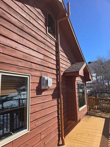 Exterior Radon Piping