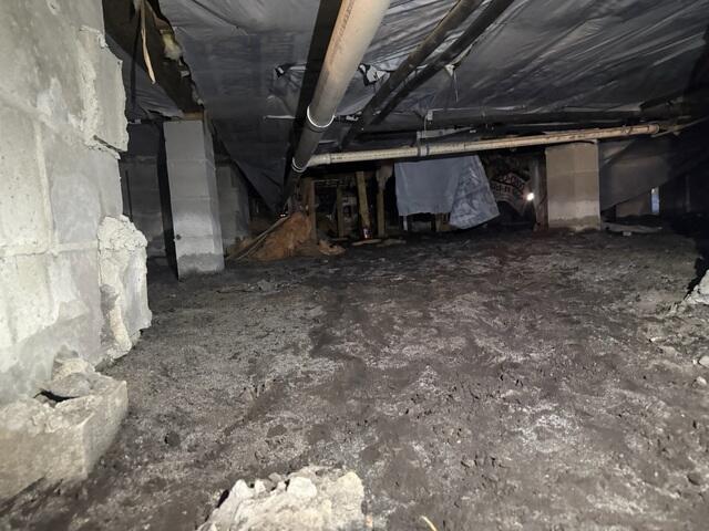 Nasty Crawl Space