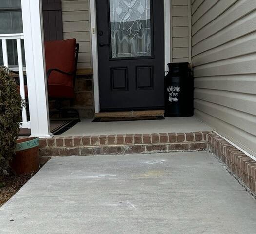 Leveled and Stabilized Walkway