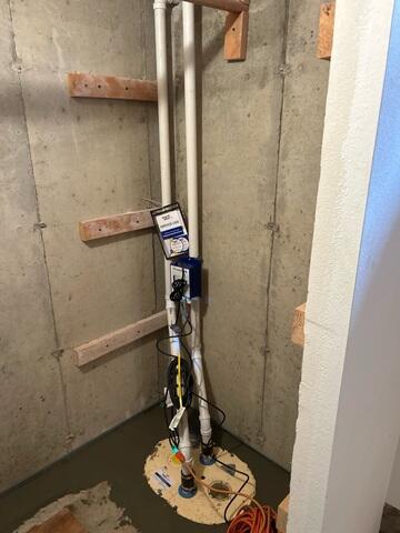 Sump Pump Installation