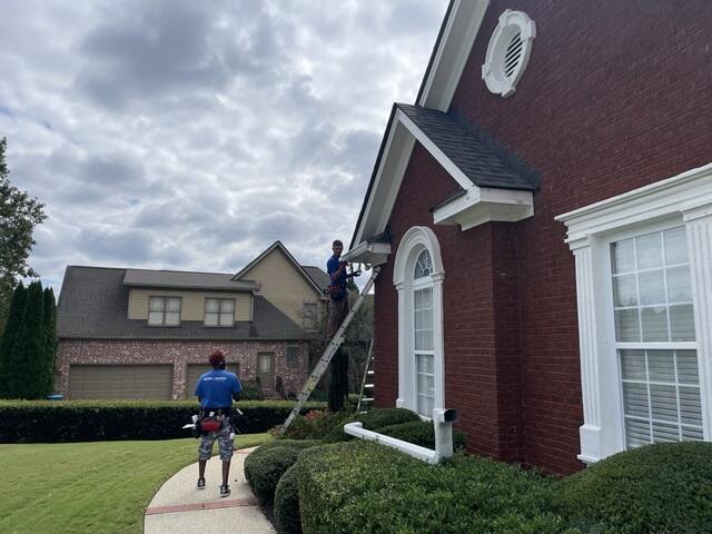 Starting the Gutter Shutter installation
