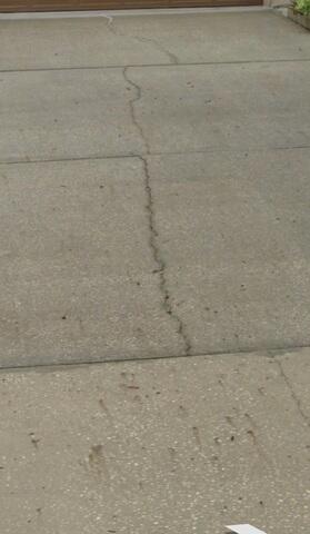 Concrete Driveway Damage