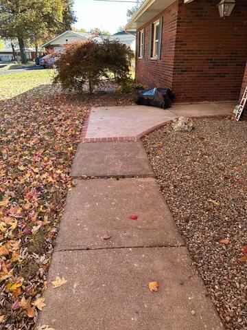 Before Concrete Leveling