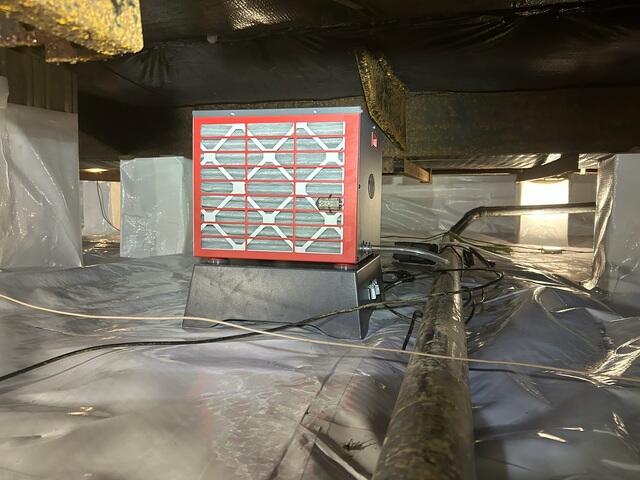 The SaniDry Sedona Dehumidifier