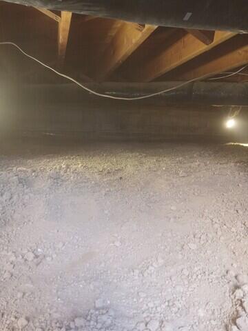 Debris is also removed.