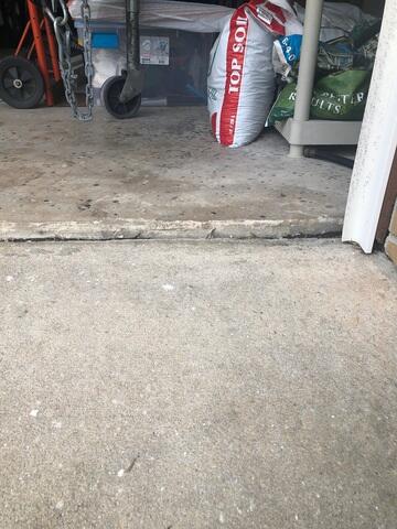 Concrete Tripping Hazards