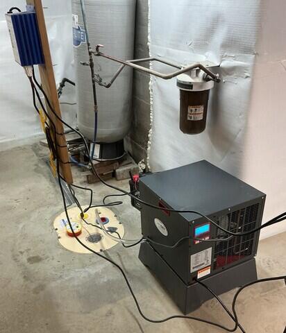 SaniDry Sedona Dehumidifier & TripleSafe Sump Pump