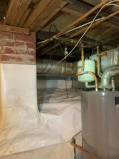 Wrapping the Porous Brick Piers