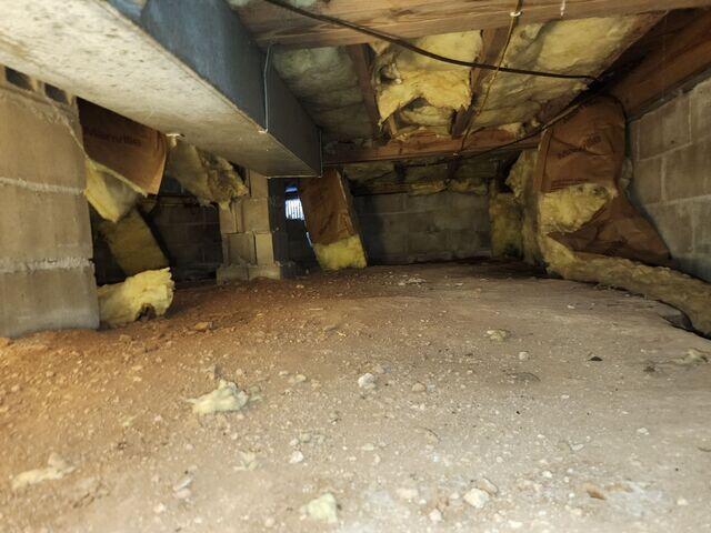 Crawl Space Before