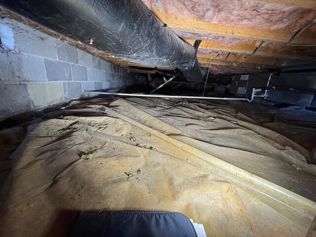 Crawl Space before