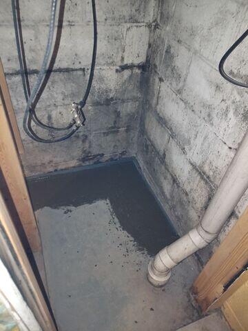 Concrete Installed over WaterGuard