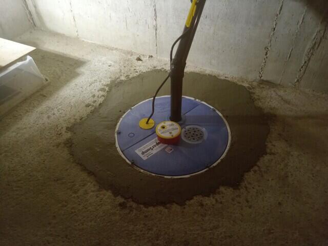 Pumps added and floor restored