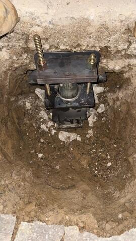 Interior Pier Installation Process