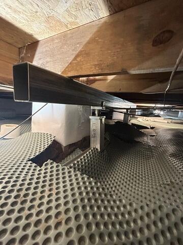 Laying Drainage Matting