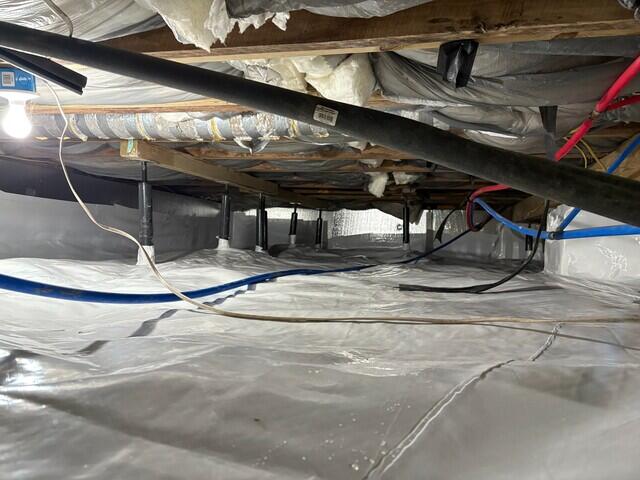 Dry Crawl Space in Sardinia, OH
