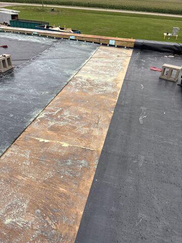 Underlayment installed