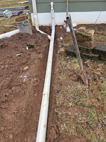 Discharge Line Installation