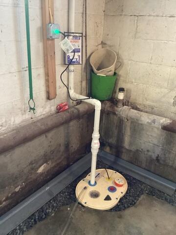 New Sump Pump Added