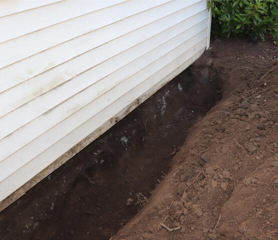 Preparation For Push Pier Installation