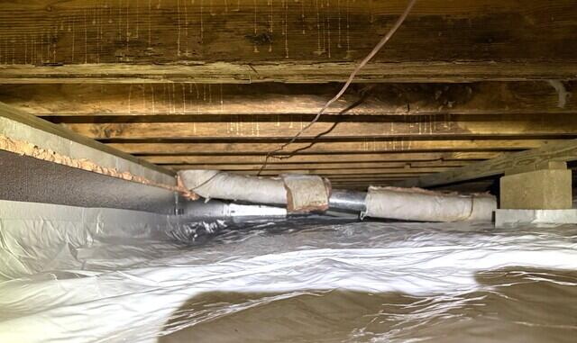 SilverGlo and CleanSpace Keep the Crawl Space Insulated