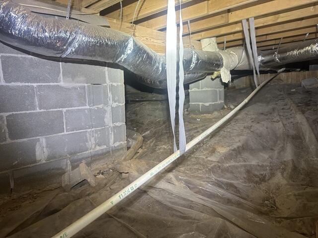 A Dirty Crawl Space Means a Dirty Home