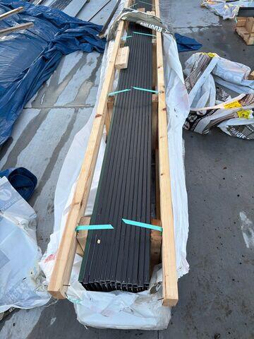 Unpacking the metal shingles