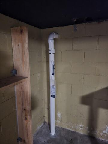 Sub-slab depressurization