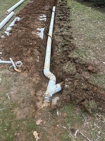 Discharge Line Installation