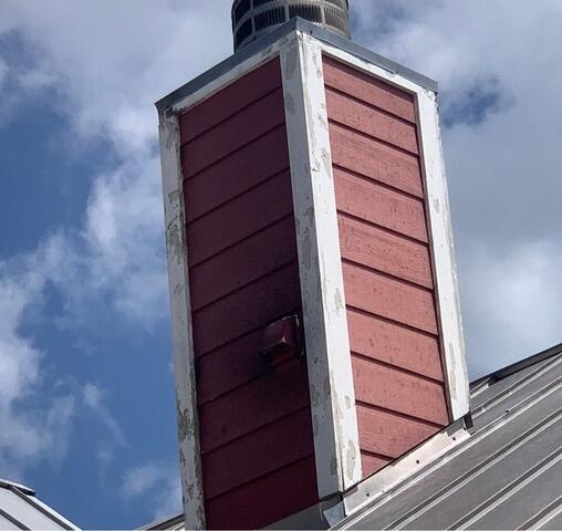 Chimney Exterior Restoration in Allen, TX - Preparation for Exterior Replacement