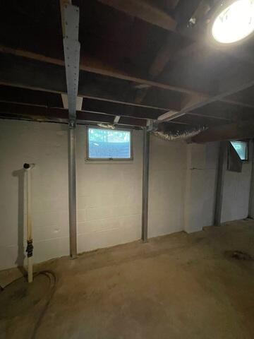 Reinforced Basement Wall