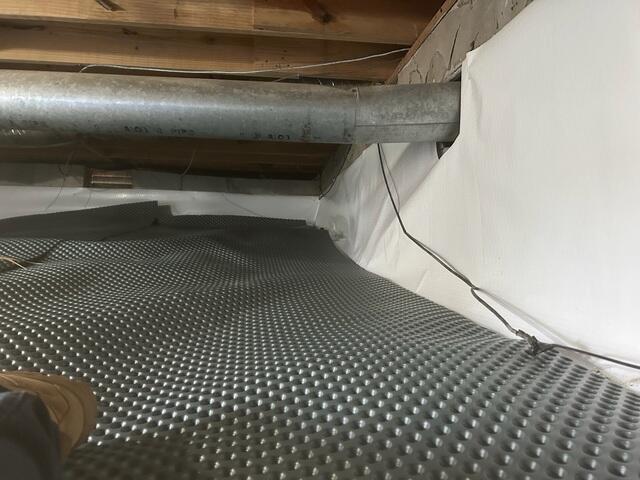 Drainage Matting Installed